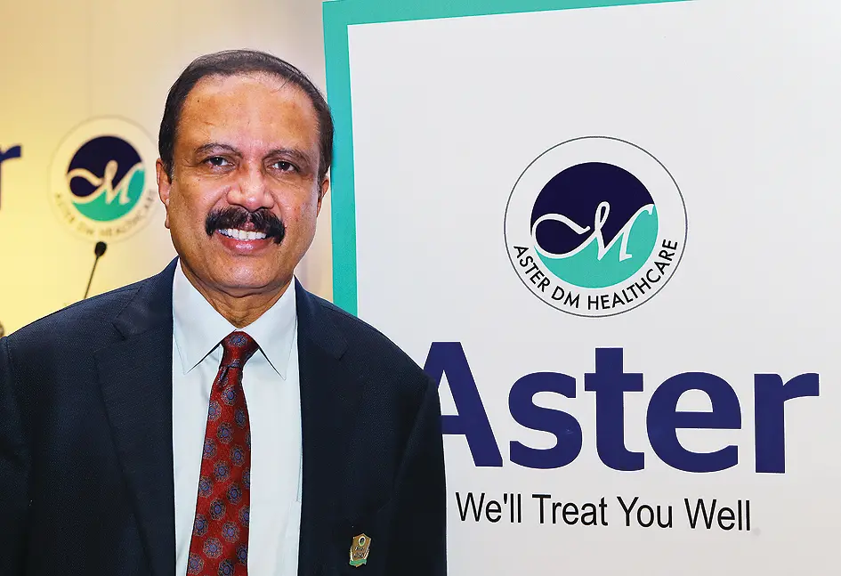 Chairman and Managing Director of Aster DM Healthcare Dr Azad Moopen | Photo: Pradeep Kumar TK
