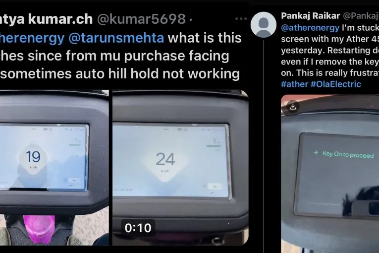 Complaints mount against Ather Energy e-Scooters, not just Ola Electric