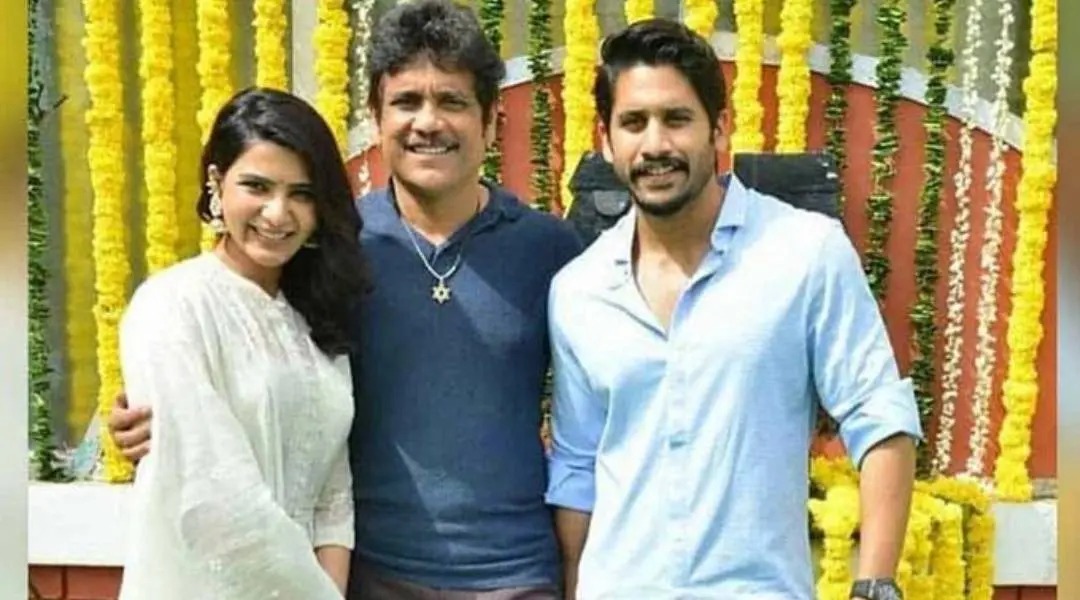 Samantha, Nagarjuna and Naga Chaitanya