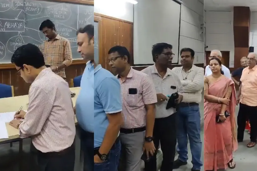 Mass resignation at RG Kar Hospital! 50 senior doctors stand in solidarity with colleagues | WATCH