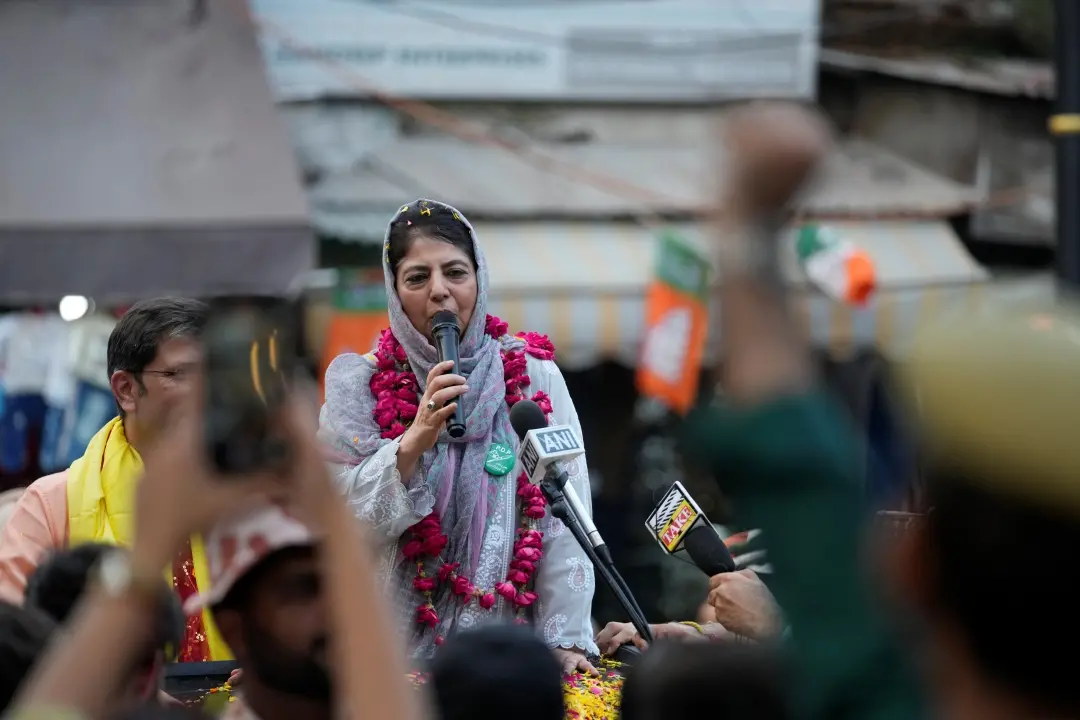 Mehbooba Mufti | photo: AP