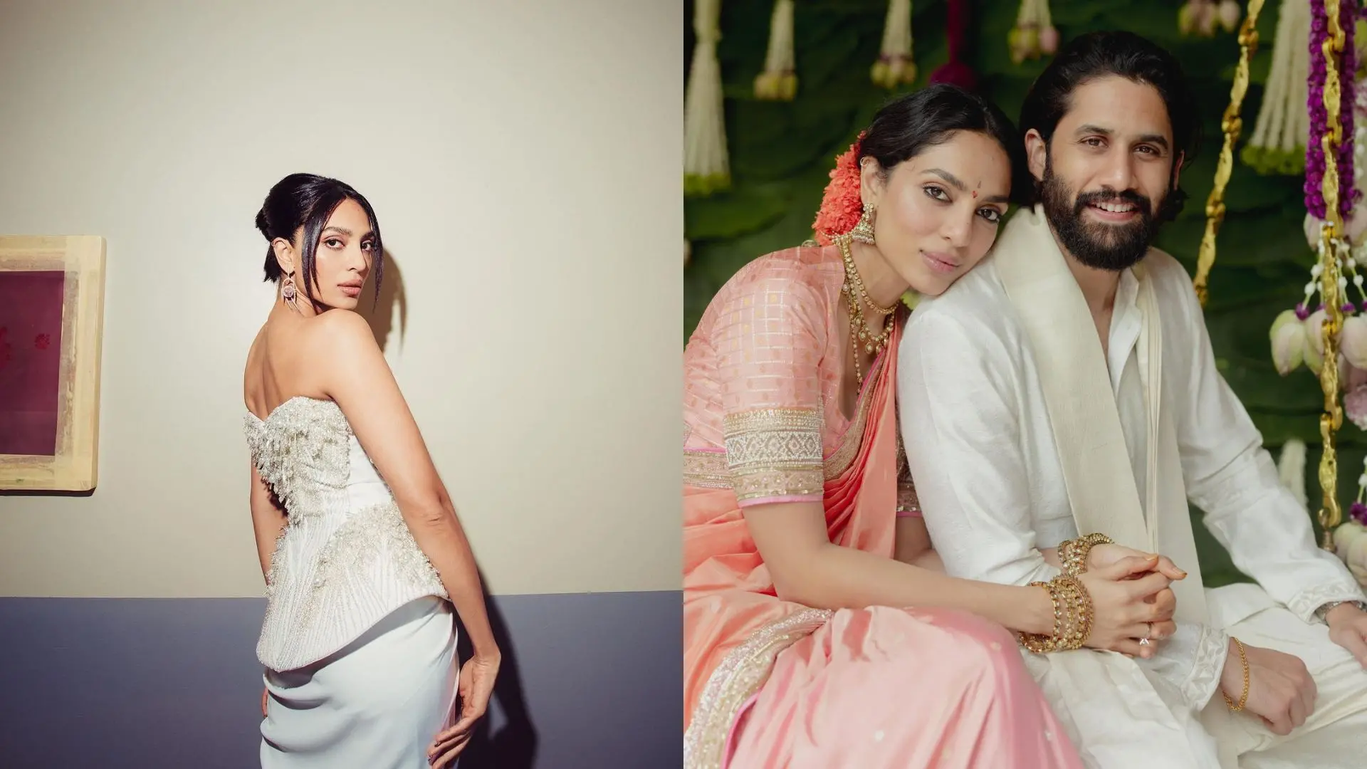 Naga Chaitanya gets engaged to Sobhita Dhulipala | Photo: x/Sobhita Dhulipala,Nagarjuna Akkineni