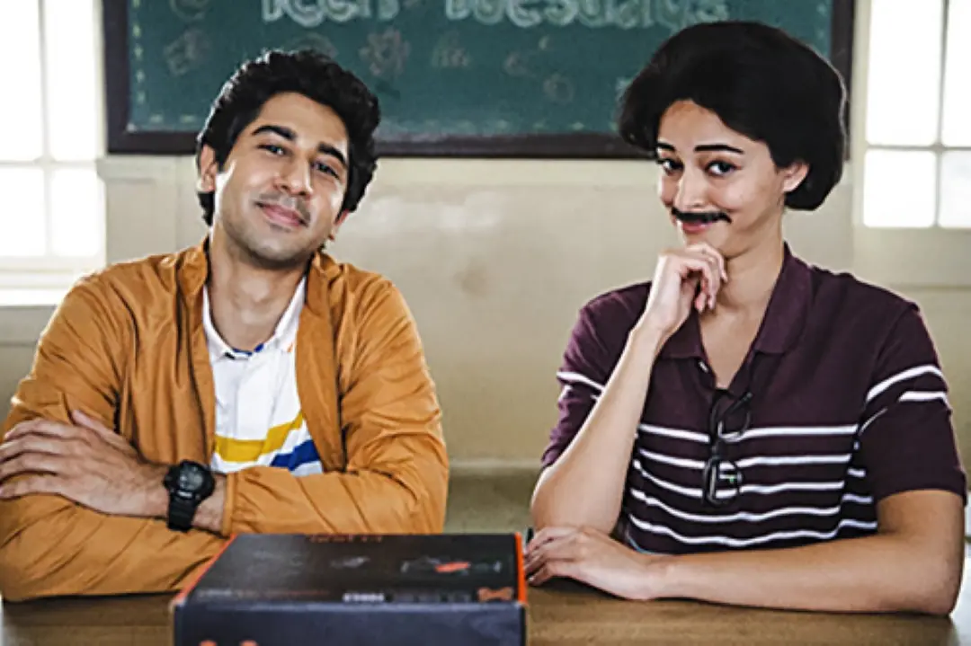Actors Ananya Panday and Vihaan Samat in a still from the upcoming Netflix thriller film 'CTRL'. | PTI