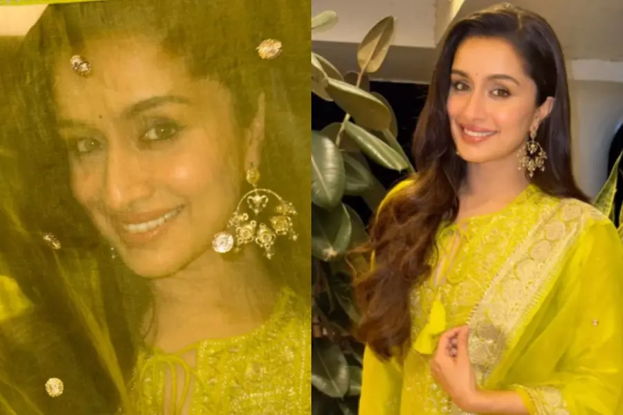 Shraddha Kapoor stuns fans with her dazzling festive look for Navratri | WATCH