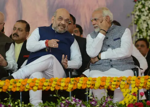 Narendra Modi and Amit Shah | AFP file photo