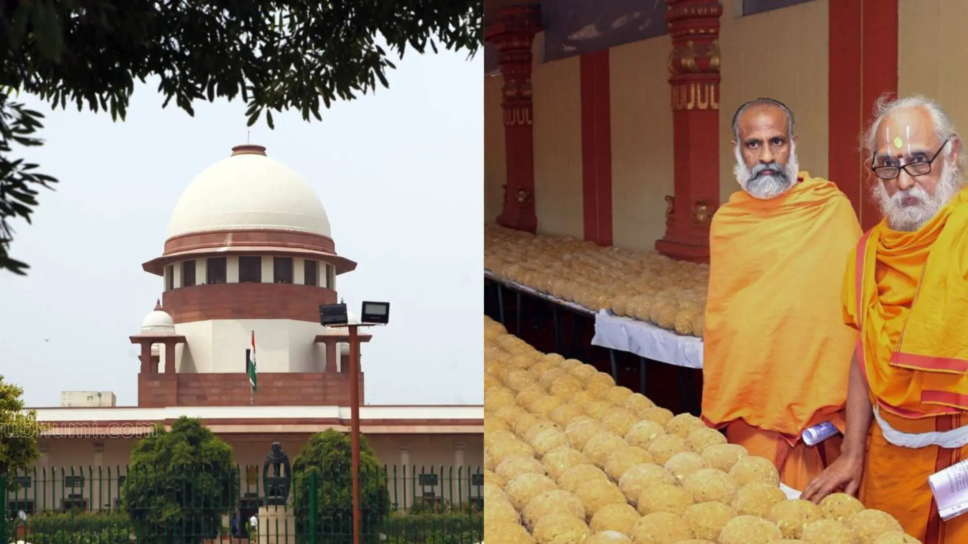 Supreme Court of India, Tirupati Laddu | Photos: Archive