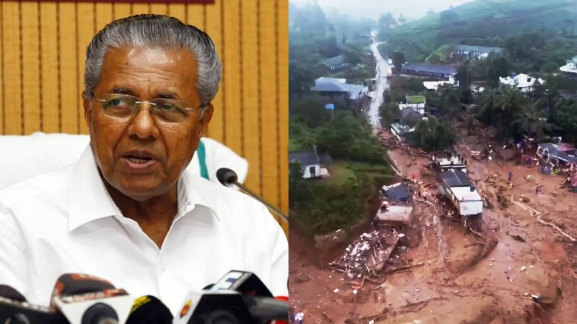 Pinarayi Vijayan, Wayanad landslide