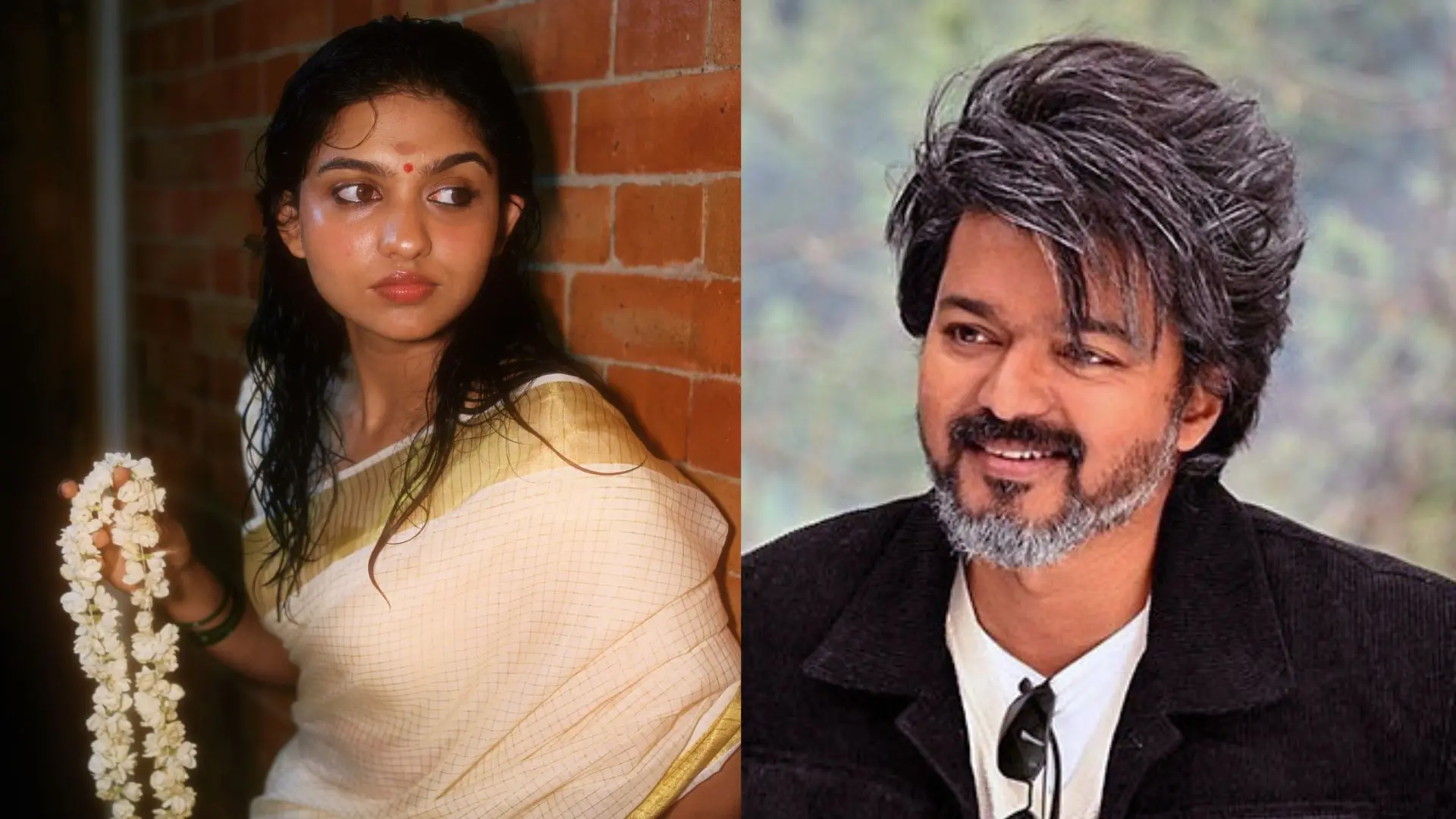 Mamitha Baiju, Vijay | Photos: facebook.com/imamithabaijuofficial, ANI