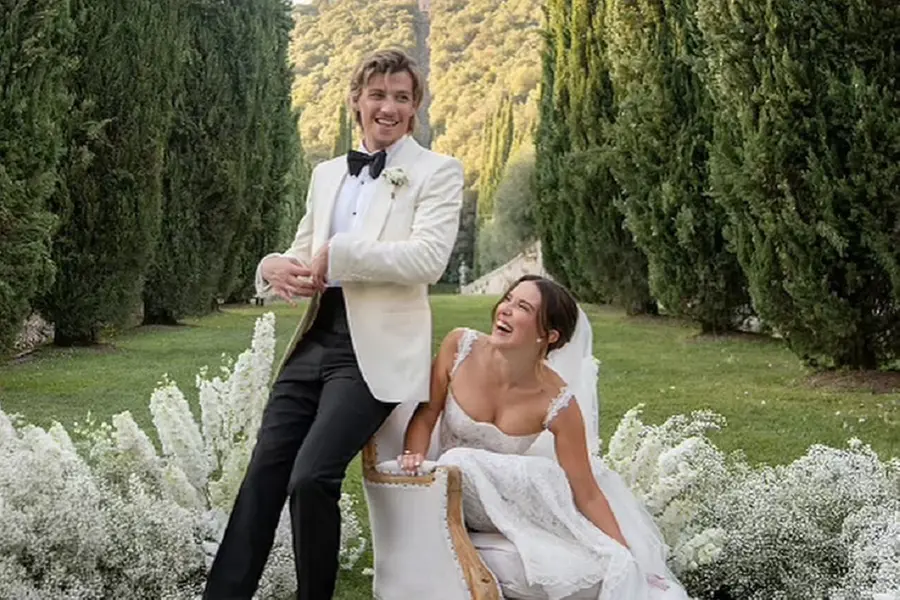 'Stranger Things' actor Millie Bobby Brown shares heartwarming wedding photos