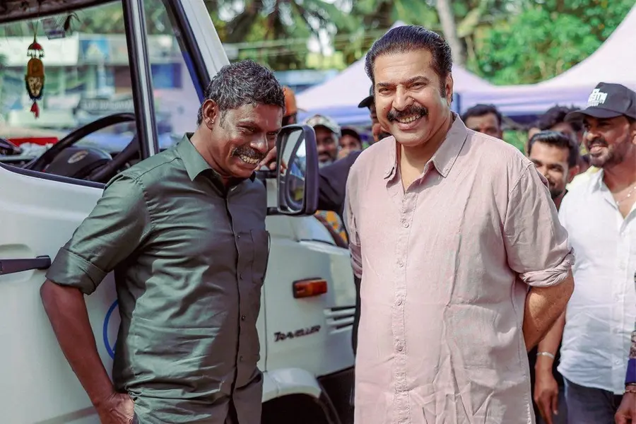 Mammootty seen in extreme makeover in upcoming movie with co-star Vinayakan