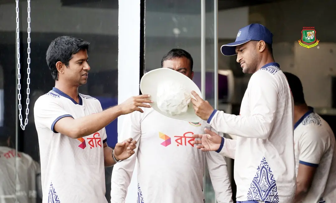 Bangladesh cricketers during practice sessions. | Photo: X/Bangladesh Cricket