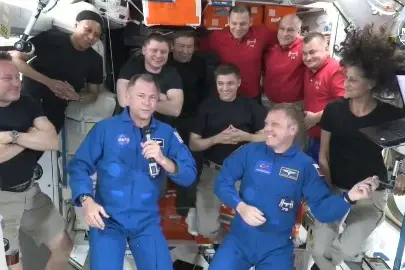 SpaceX Crew-9 arrives at ISS; welcomed by Sunita Williams, Butch Wilmore