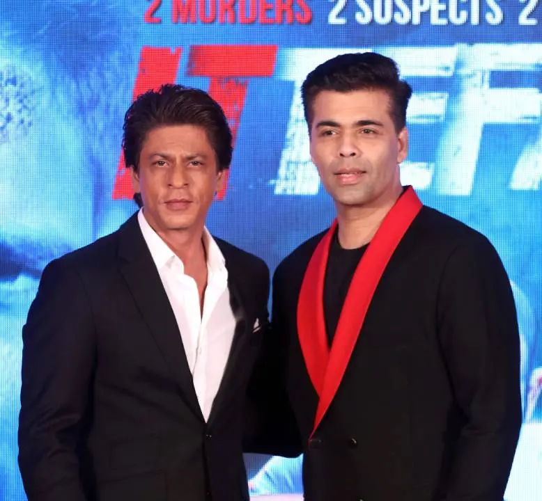 Shah Rukh Khan and Karan Johar | Photo: AFP