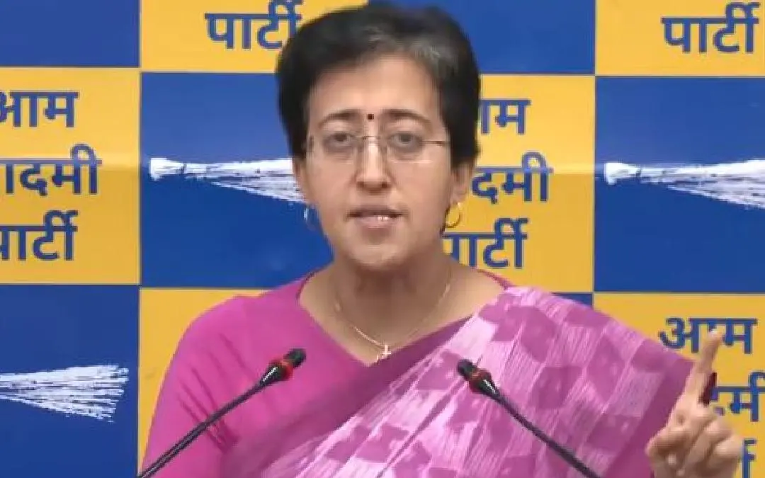 Atishi | screebgrab/ANI twitter