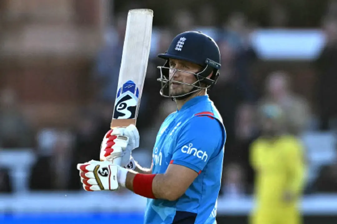England's Liam Livingstone celebrates his half-century during the fourth One Day International (ODI) cricket match between England and Australia at Lord's in London on Friday. | Photo: AFP
