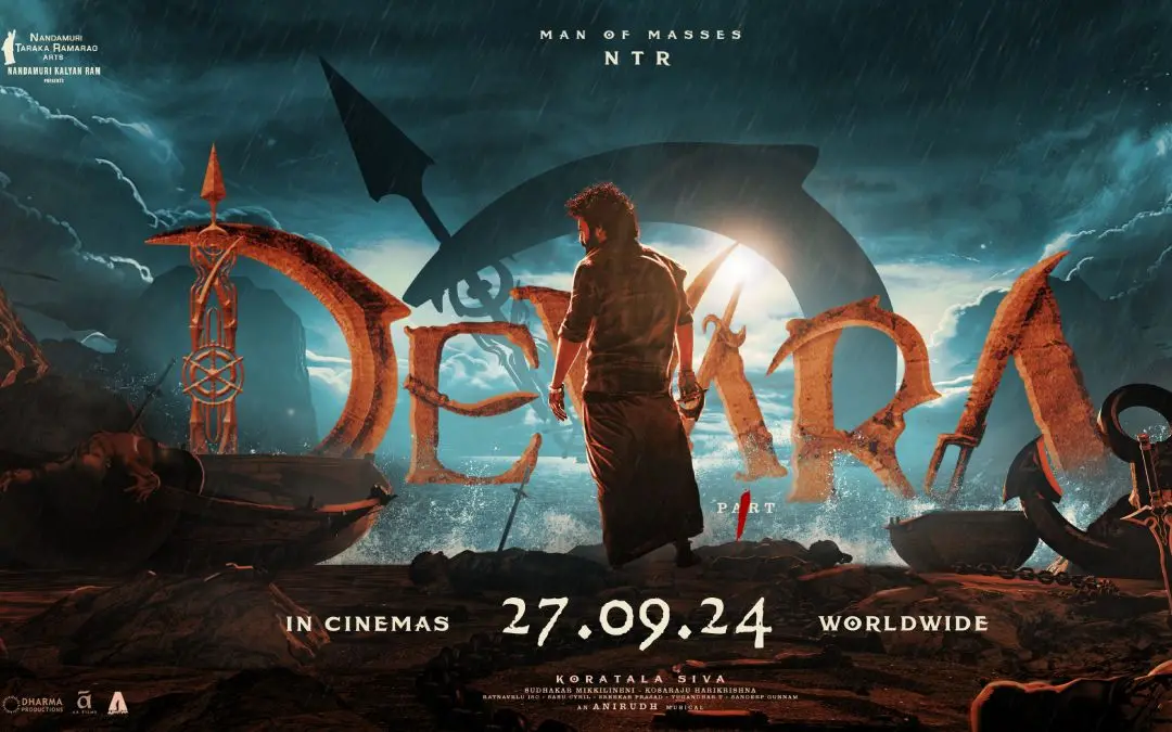 Poster of 'Devara-Part 1'.