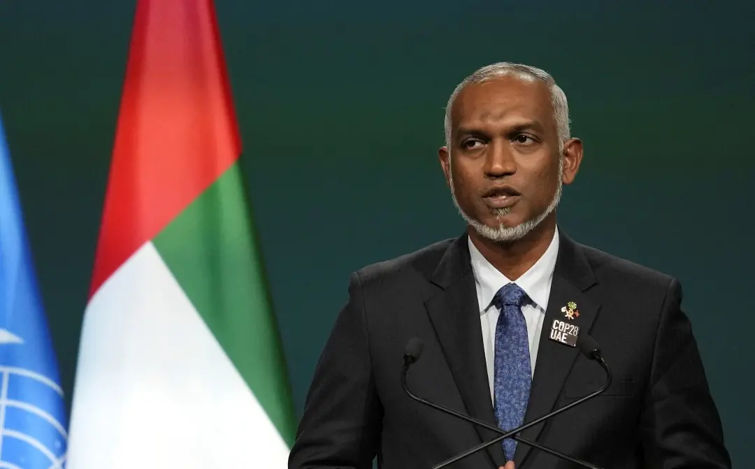 Maldives President Mohamed Muizzu | Filephoto: AP
