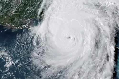Helene strengthens to a Category 4 hurricane as it nears Florida's Gulf Coast