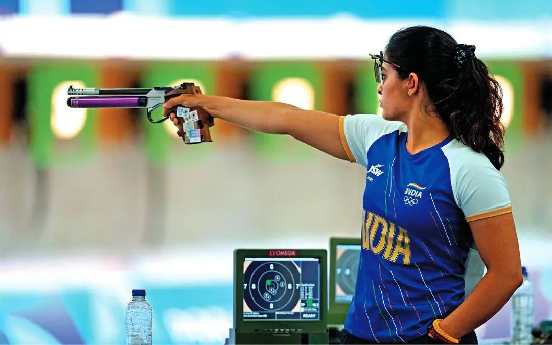 Manu Bhaker | Photo: MBI