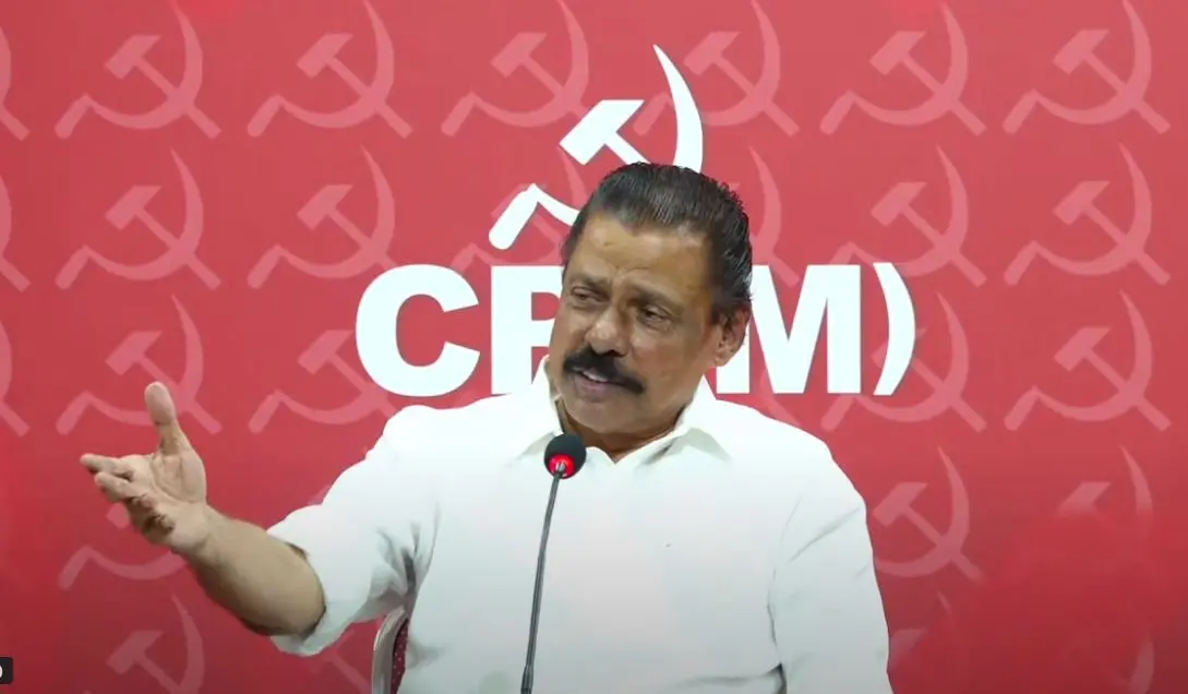 CPM state secretary MV Govindan