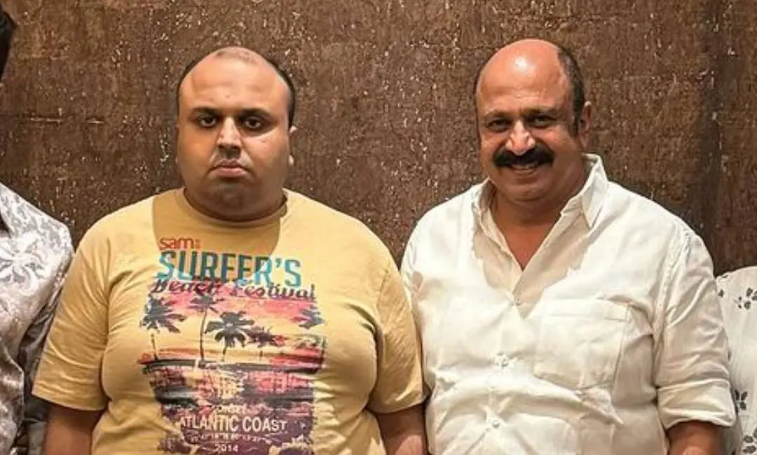 സിദ്ദിഖിനൊപ്പം റാഷിന്‍ സിദ്ദിഖ്‌
