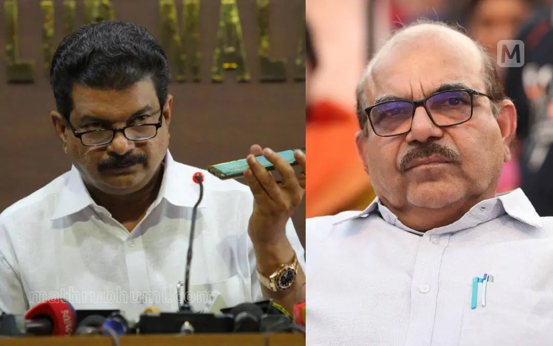 P V Anvar, P Sasi | Photo: Mathrubhumi