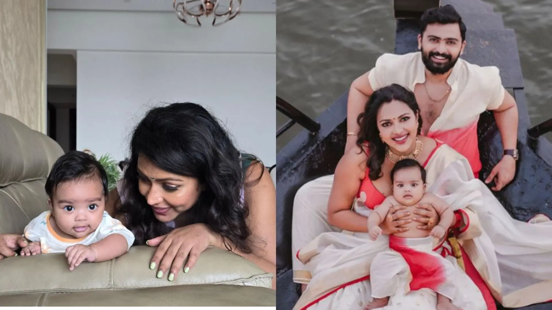 Amala Paul announces pregnancy with Jagat Desai; flaunts baby bump