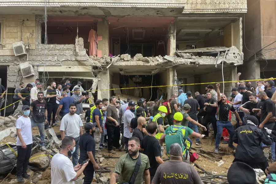 Israeli airstrike in Beirut kills Hezbollah commander and more than a dozen others