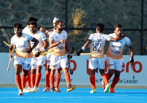 Indian hockey team in the Men's Asian Champions Trophy