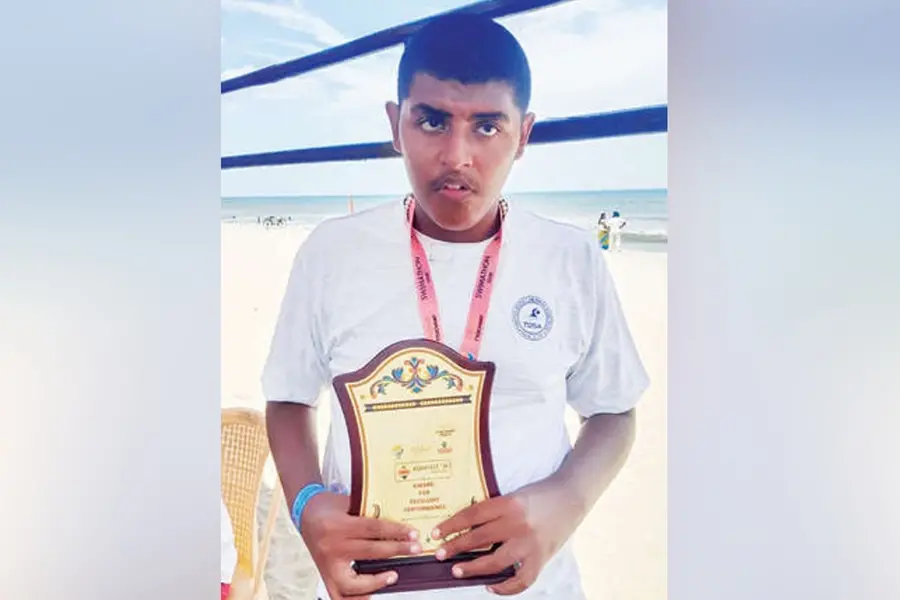 Palakkad native Abhinav wins swimming competition overcoming autism