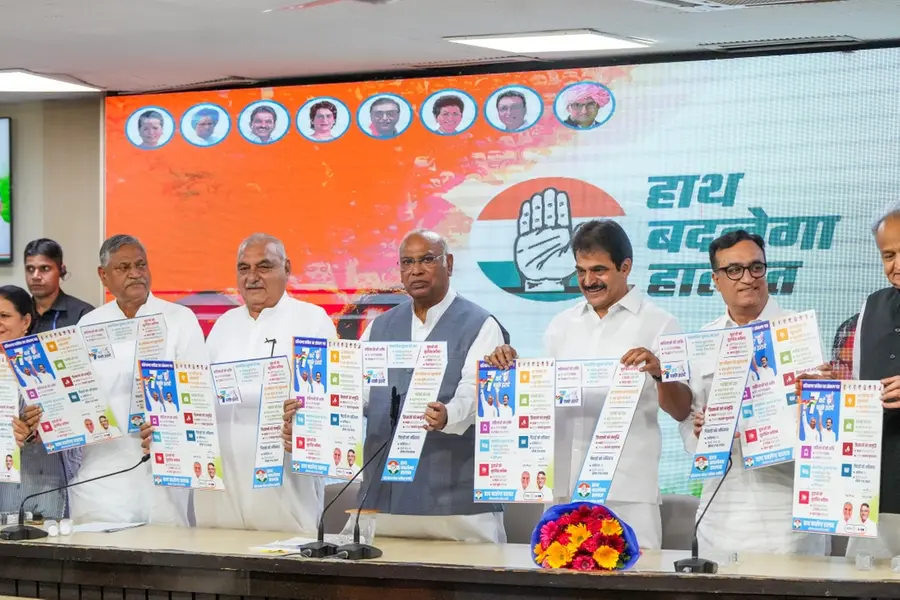 300 unit free electricity, Rs 2000 to women above 18 years: Congress’ 7 promises for Haryana polls