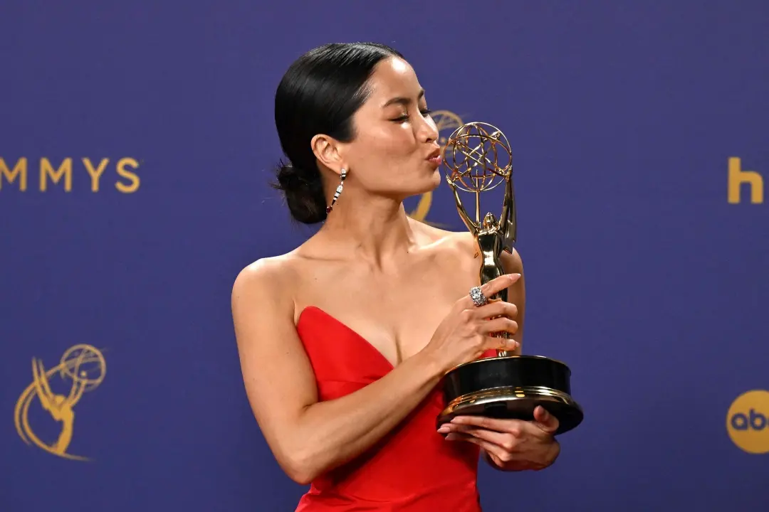 Anna Sawai, winner of the award for outstanding lead actress in a drama series for 'Shogun'