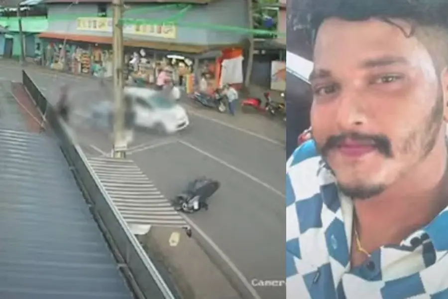 Man arrested after hitting scooter and running over woman in Kollam