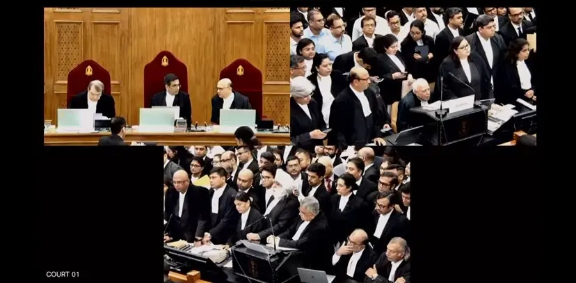 Sc hearing of Kolkata doctor rape murder case | Photo: Screengrab SC