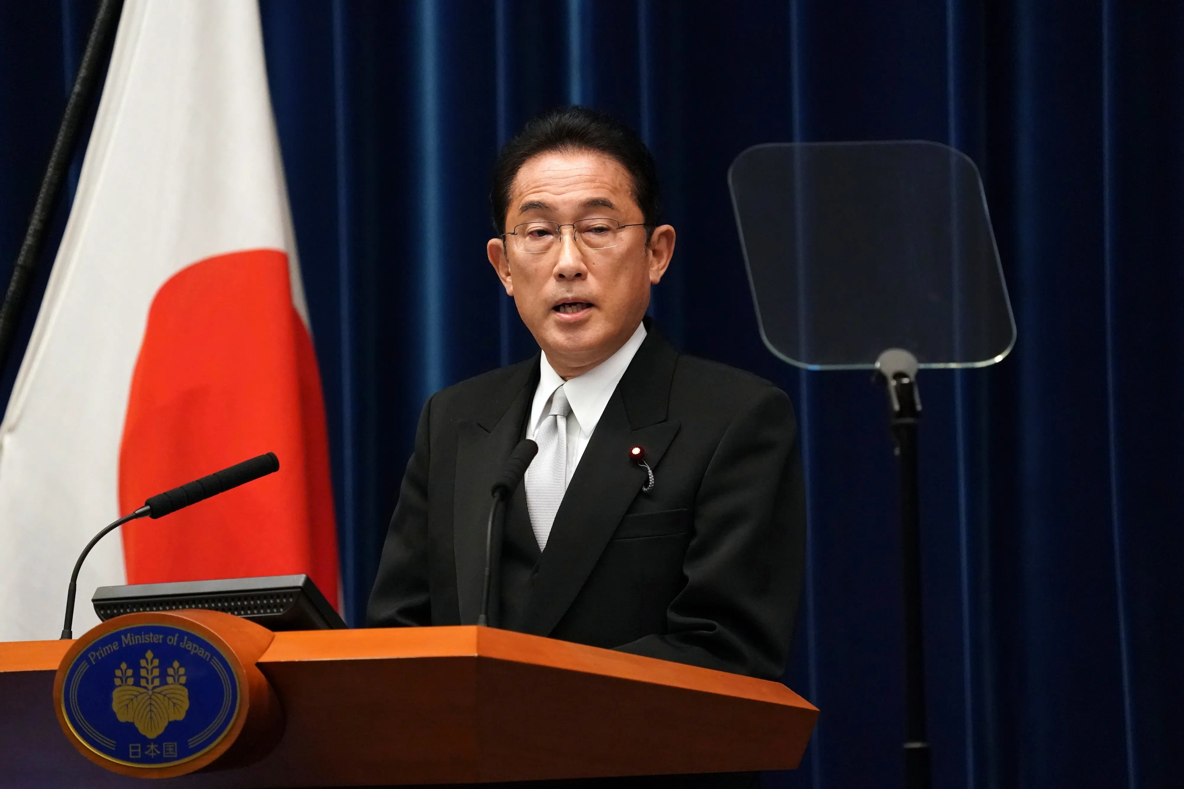 Fumio Kishida, Japan's prime minister. Photo:AP