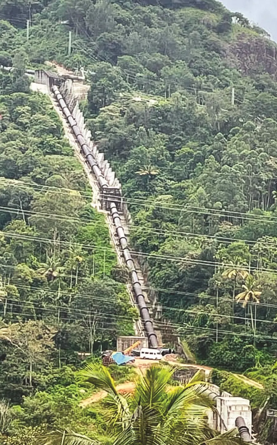 Penstock pipes of Pallivasal extension project | Filephoto: Mathrubhumi