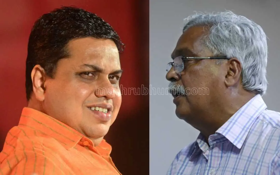 Binoy Viswam, AN Shamseer | Photo: Mathrubhumi