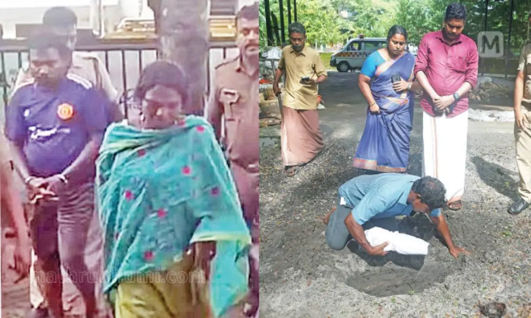 Asha Manoj and Ratheesh brought to Cherthala court, Body of  newborn cremated in  crematorium.