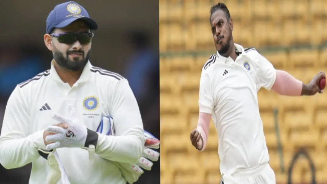 From (L) Rishabh Pant and Yash Dayal. | Photo: Agencies