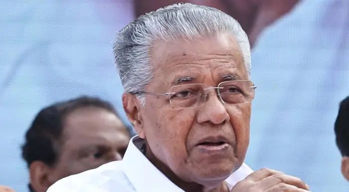 Kerala Chief Minister Pinarayi Vijayan.