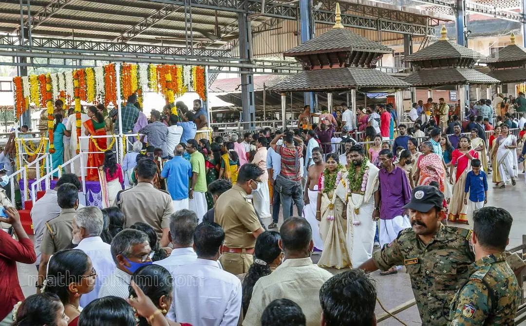 Guruvayur wedding | Filephoto: Manish Chemanchery, Mathrubhumi