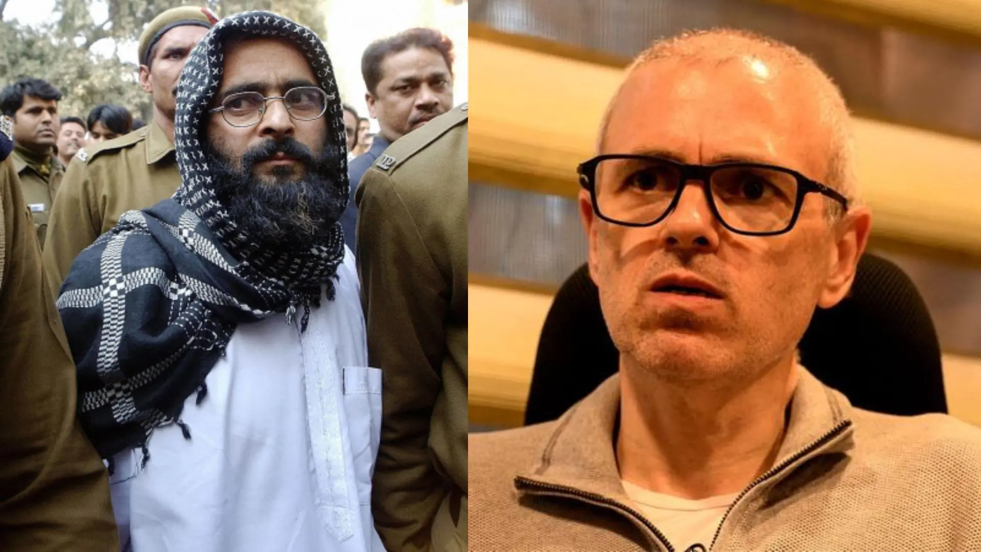 Afzal Guru, Omar Abdullah