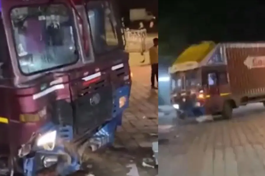 Shocking! Man drives truck into hotel after being denied food | Video ...