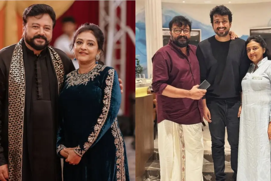 Kalidas pens heartfelt note for Jayaram and Parvathy on their 32nd wedding anniversary
