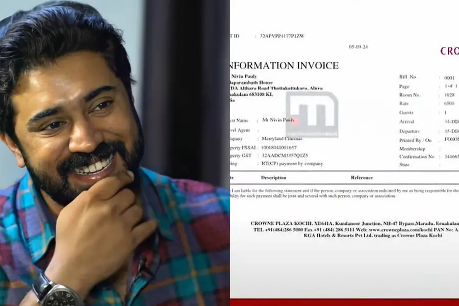 Hotel records reveal Nivin Pauly was in Kochi, not Dubai, on date of alleged assault