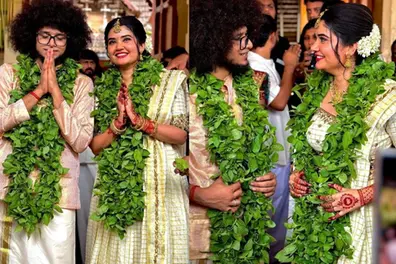 Actor Rishi aka ‘mudiyan’ and Dr Aiswarya Unni tie knot in traditional ceremony