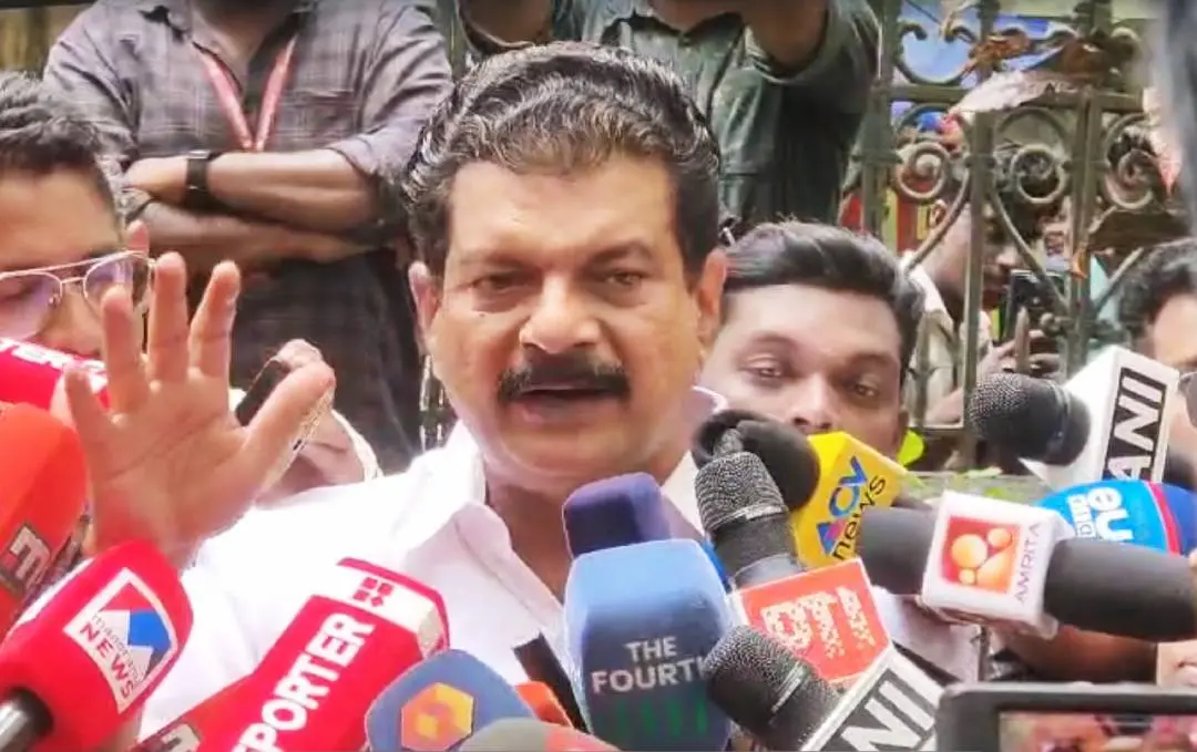 PV Anvar addressing the media | Photo: Mathrubhumi