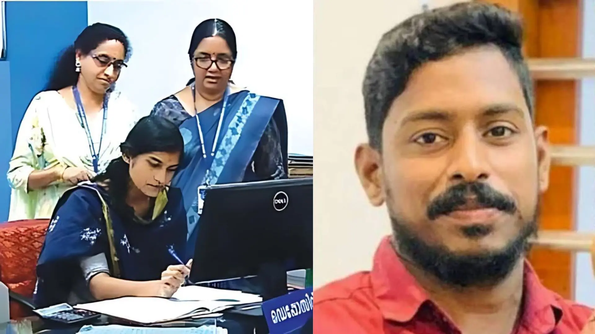 Arjun's wife (L), Arjun(R) | Photo: Mathrubhumi