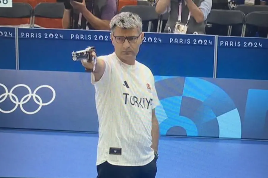 Turkish Olympic shooter Yusuf Dikec aims to trademark viral stance