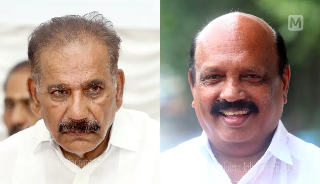 A K Saseendran (L), Thomas K Thomas (R) | Photo: Mathrubhumi